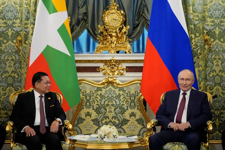Russia-Myanmar ties have become 'particularly trusting': Putin