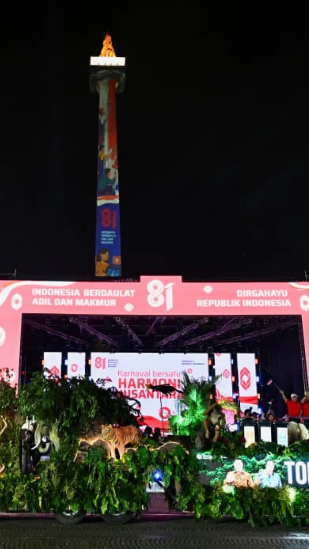 Karnaval Bersatu Harmoni Nusantara meriahkan HUT ke-81 Kemerdekaan RI