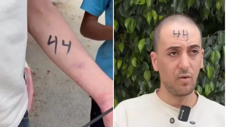 جيش الاحتلال يعترف بوضع أرقام على أجساد الأسرى الفلسطينيين في الضفة