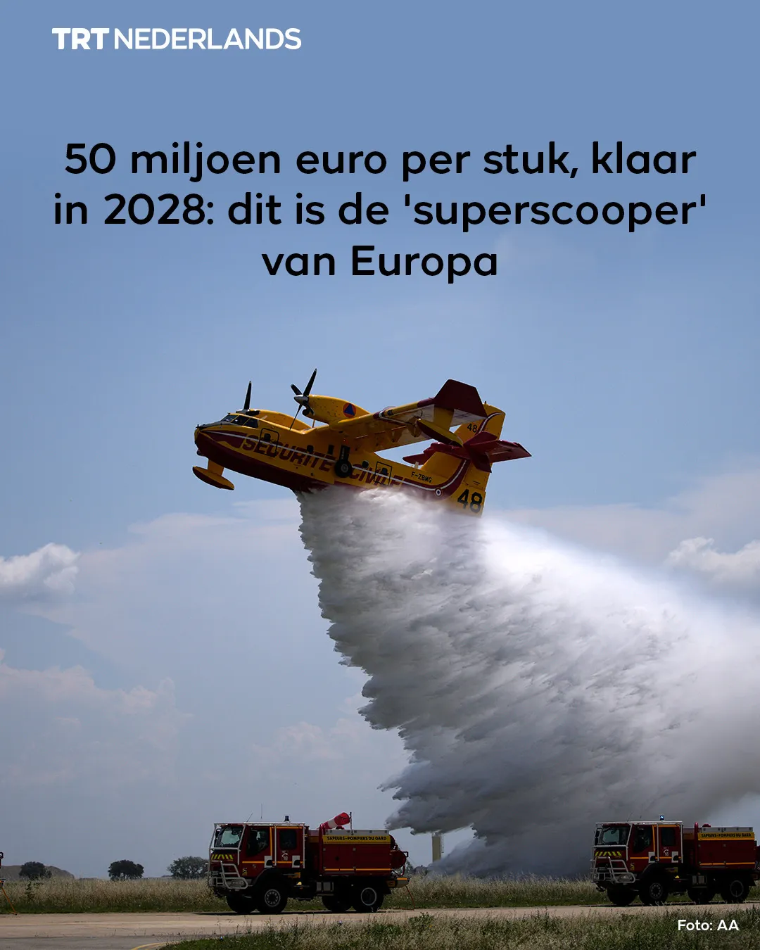 Europa’s nieuwe wapen tegen natuurbranden: de DHC-515 Firefighter