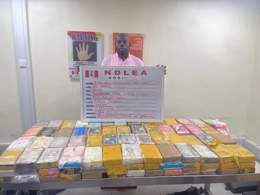 Nigeria arrests influencer Afolabi Kazeem Michael after $29m cocaine bust