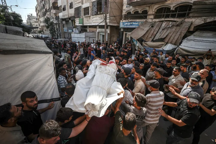 Israel targets Gaza police again, kills multiple Palestinian officers