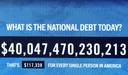 US debt tops $40T for first time as fiscal pressures mount