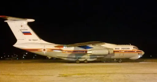 Ruski avion Ilyushin Il-76 učestvuje u gašenju požara u Srbiji