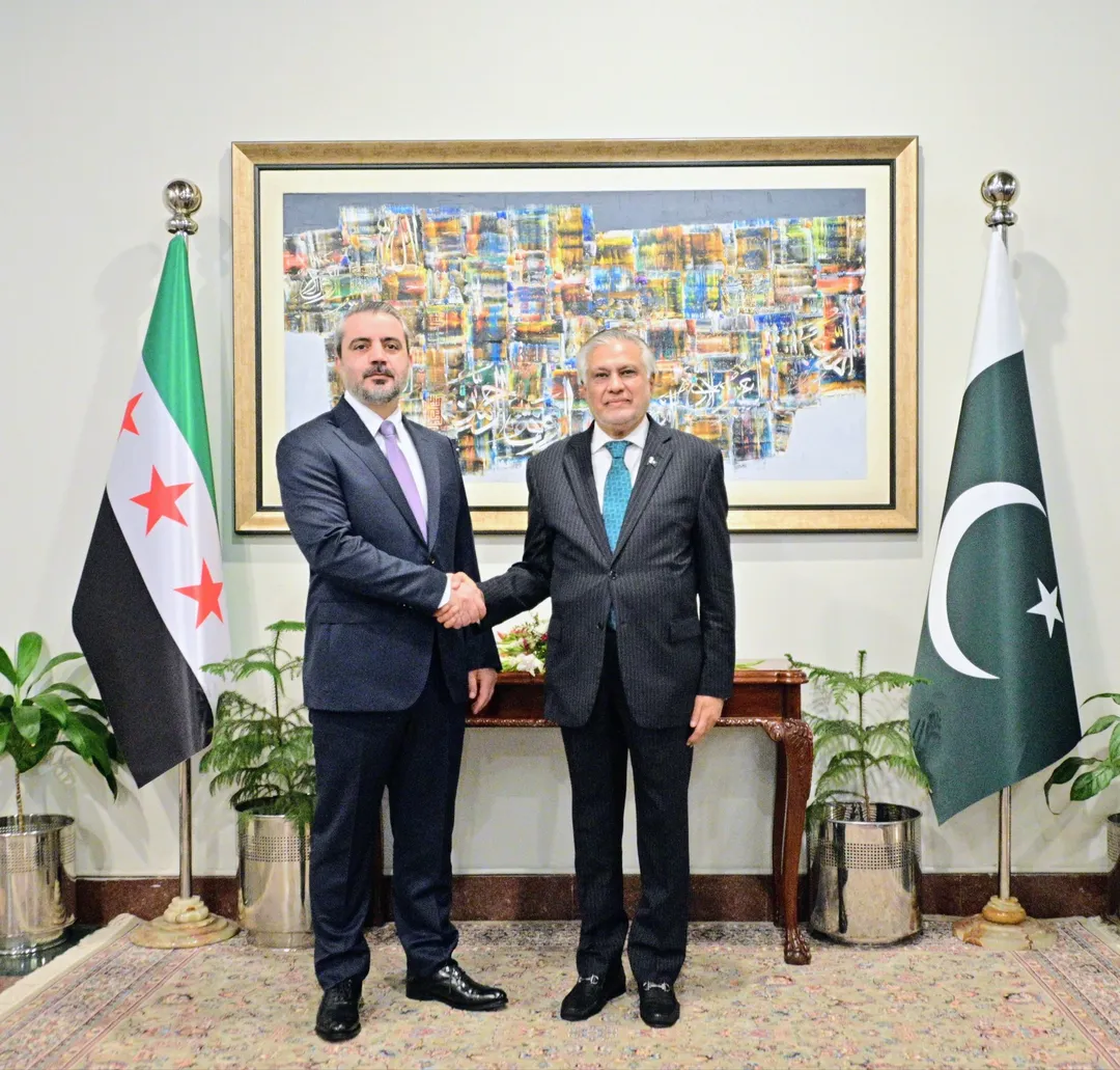 Pakistan reaffirms support for Syria's sovereignty as top diplomats meet in Islamabad