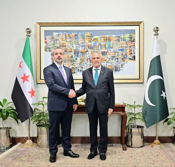 Pakistan reaffirms support for Syria's sovereignty as top diplomats meet in Islamabad
