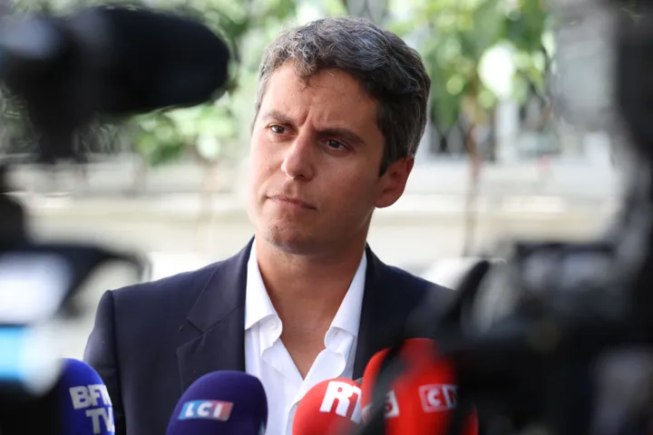 Two suspected Russian interference operations target French presidential hopeful Attal