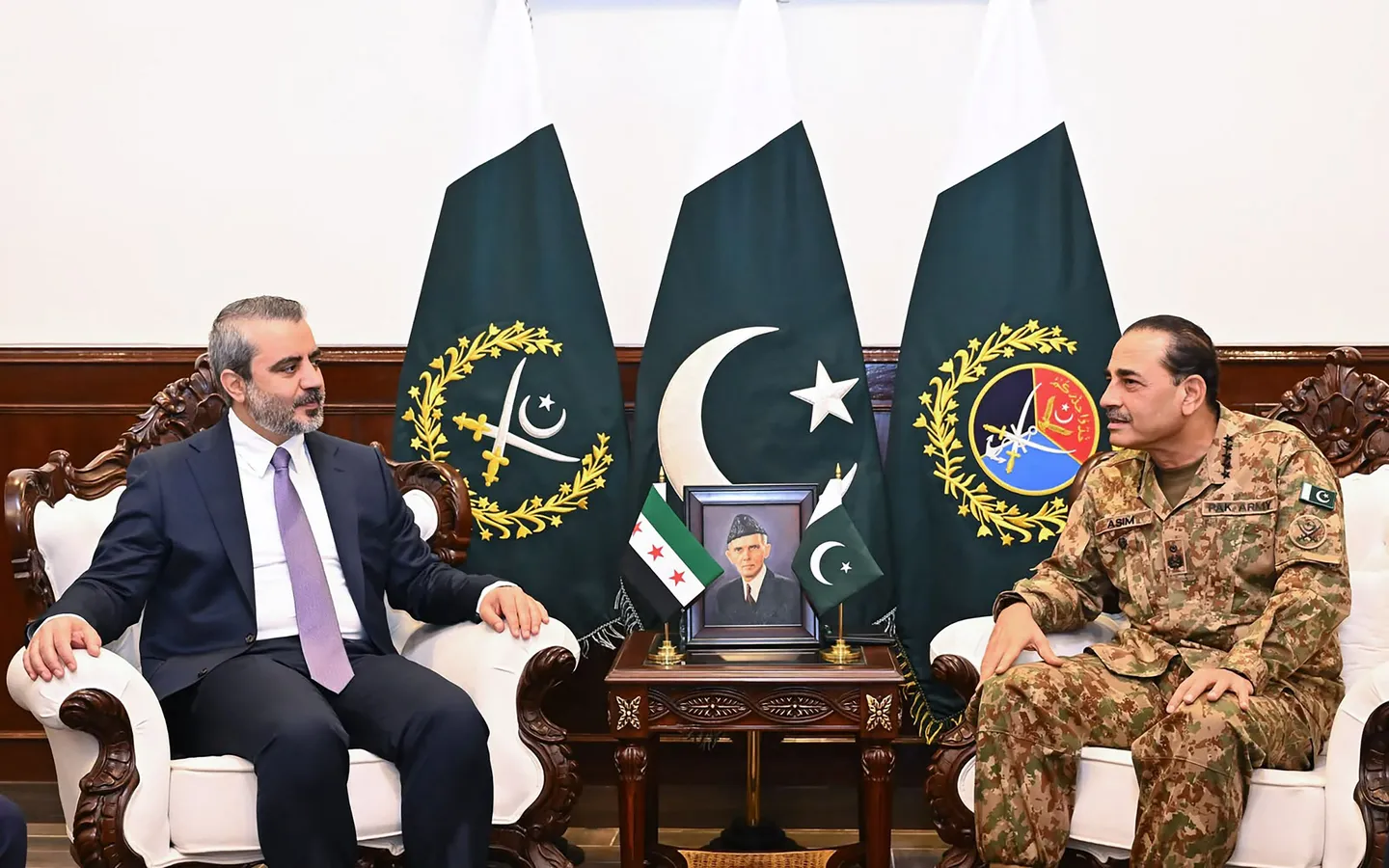 Pakistan, Syria discuss expanding defence and security ties