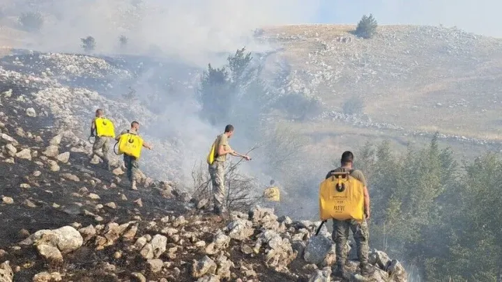 Oružane snage BiH nastavljaju gasiti požare, helikopteri u pripravnosti zbog minskog polja