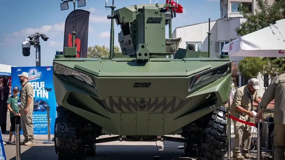Kompania turke e mbrojtjes prezanton mjetin amfib të sulmit pa pilot në  TEKNOFEST Atdheu Blu 