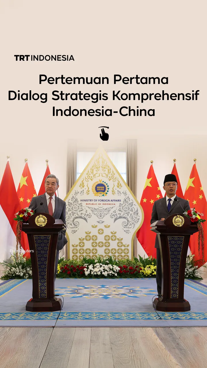 Pertemuan pertama Dialog Strategis Komprehensif Indonesia-China