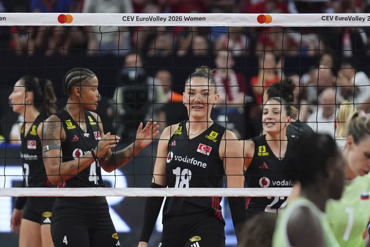 Türkiye defeat Slovenia 3-1 in European Women’s Volleyball Championship