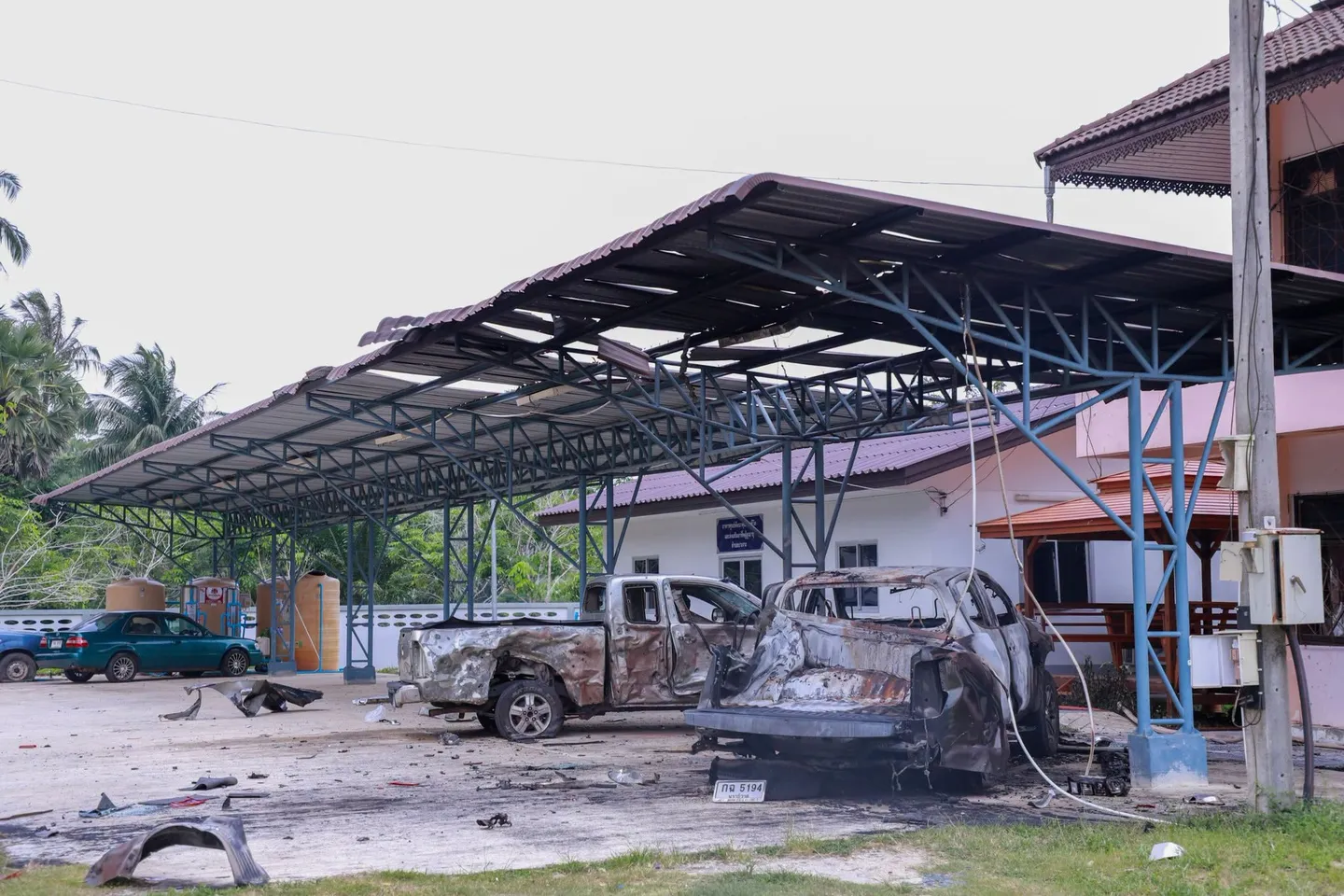 Arson and bomb attacks hit Thailand's deep south in more than 70 locations across four provinces