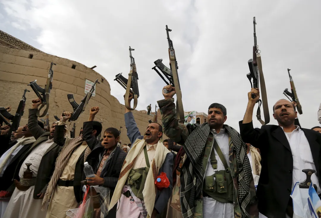 Yemen's government-aligned forces say they intercepted Houthi drones west of Aden