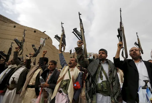Yemen's government-aligned forces say they intercepted Houthi drones west of Aden