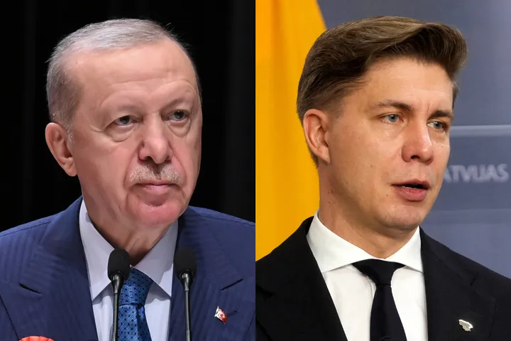 Türkiye's President Erdogan, Lithuanian premier discuss bilateral relations
