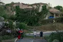 40 pessoas ficaram feridas num furacão que atingiu o sul da França