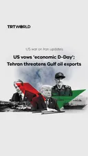 US vows 'economic D-Day'; Tehran threatens Gulf oil exports