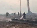 Karhutla melanda tujuh distrik di Nabire, 396 hektare lahan terbakar