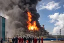 123 человек стали жертвами пожара на газокомбинате на Амуре