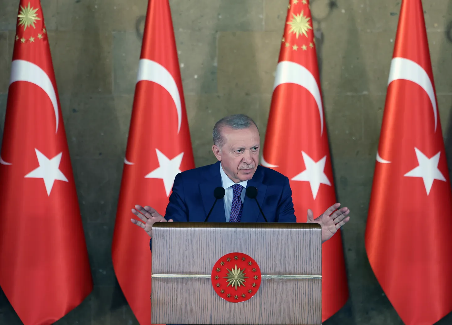 Türkiye will stay on path of development despite regional conflicts: Erdogan