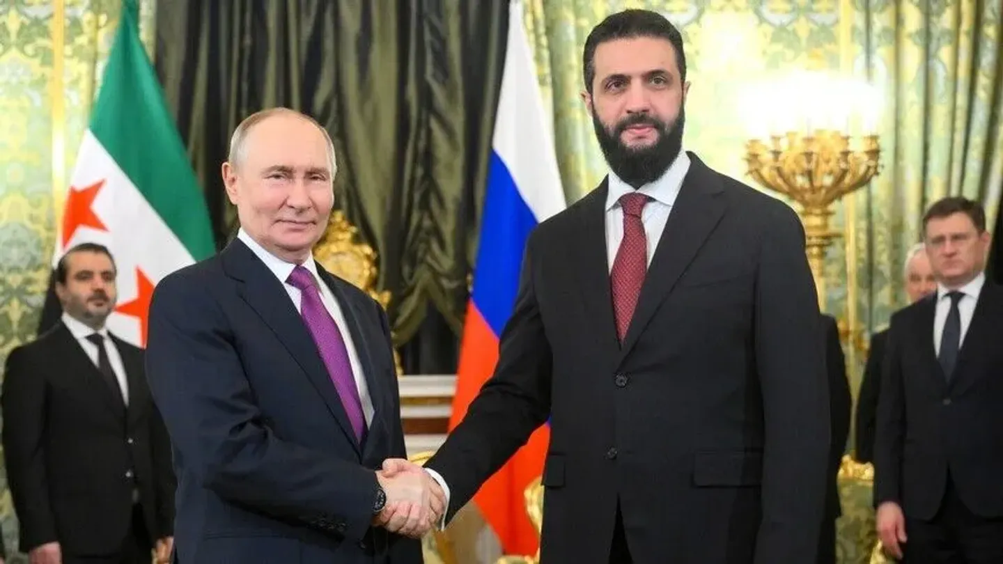 Putin i Sharaa razgovarali o planovima za reorganizaciju vojnih baza Hmeimim i Tartus