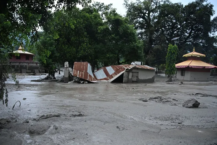 What triggered deadly floods near Nepal-China border?