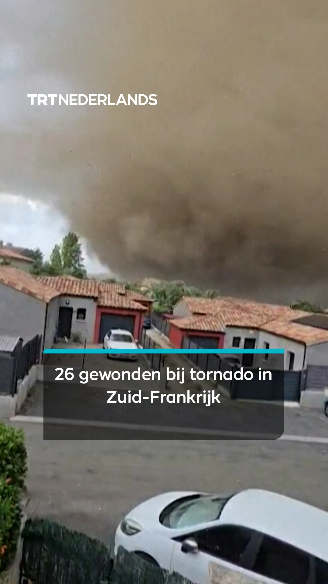 26 gewonden en duizenden zonder stroom na tornado in Zuid-Frankrijk