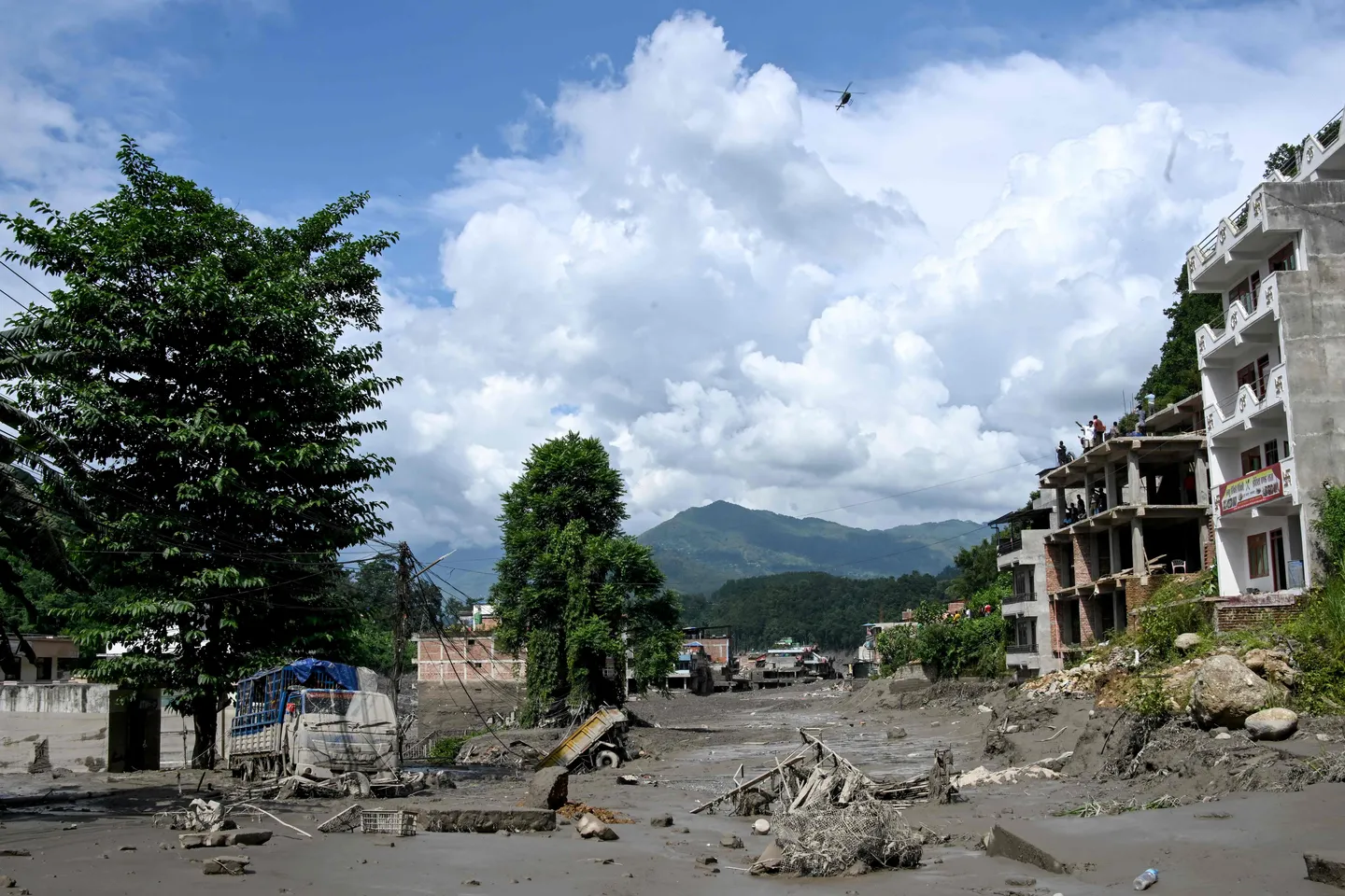 Nepal warns of fresh flooding after dam burst in Tibet