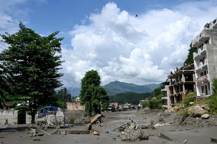 Nepal warns of fresh flooding after dam burst in Tibet