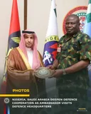 Hedikwatar tsaron Nijeriya ta tattauna da jakadan Saudiyya kan ƙarfafa alaƙar tsaro