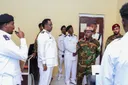 Taliyaha Ciidanka Xoogga Dalka oo Kormeeray Taliska Ciidanka Badda Soomaaliyeed