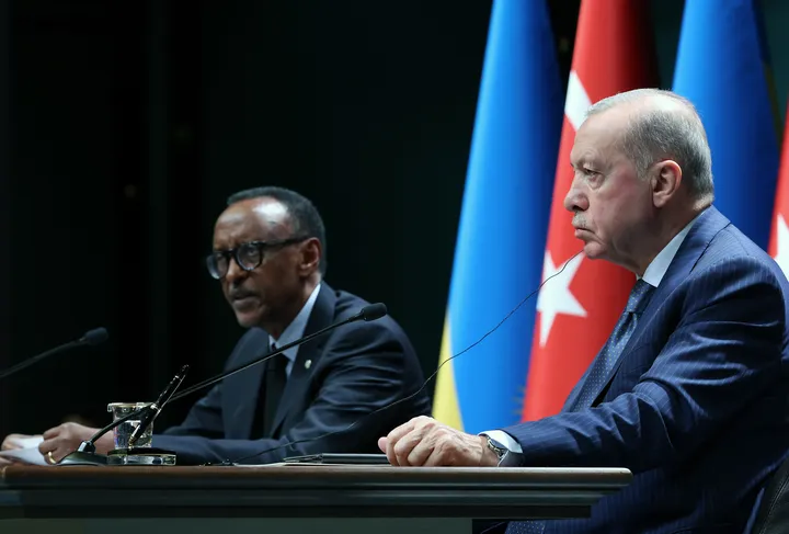 President Erdogan discusses regional peace, ties with Rwanda, DRC leaders