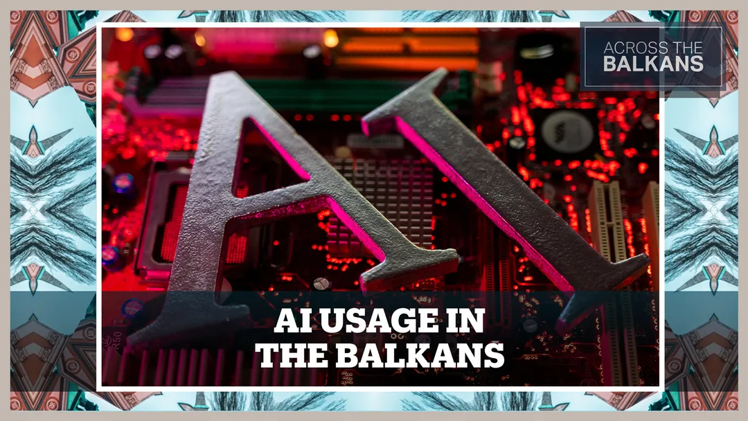 How is the AI adoption in the Balkan countries?