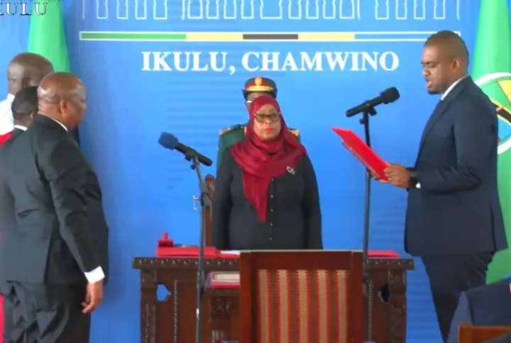 Ndejembi aapishwa kuwa Makamu mpya wa Rais Tanzania