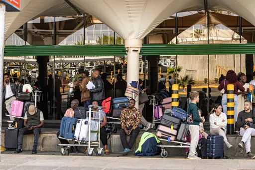 Kenya airport strike leaves passengers stranded overnight