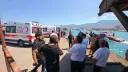 به تعقیب واژگون شدن یک کشتی در سواحل جمهوری تورک قبرس شمالی، بلافاصله عملیات نجات آغاز شد