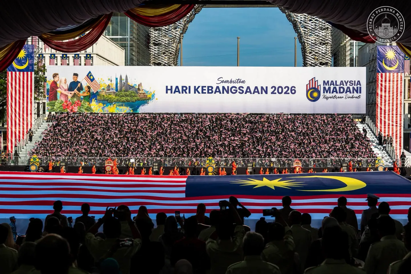 Lebih 80,000 meriahkan sambutan Hari Kebangsaan ke-69 di Putrajaya