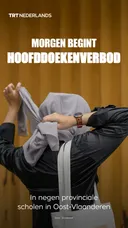 Met het nieuwe Strafwetboek komt het verbod op hoofddoeken ook van kracht, dit met veel tegenstrijd