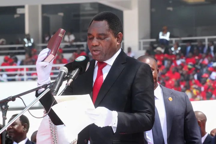 Zambia's President Hichilema sworn in for a second term