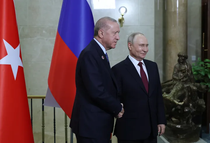 Erdogan, Putin hail deepening Türkiye-Russia ties at SCO Summit