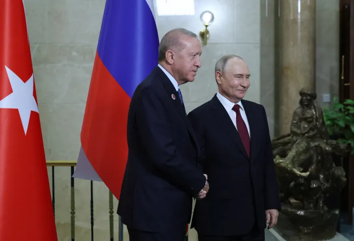 Erdogan, Putin wapongeza ushirikiano wa Uturuki na Urusi katika mkutano wa SCO
