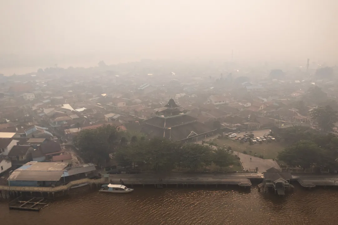 BNPB: Kualitas udara Kalimantan capai level berbahaya akibat karhutla