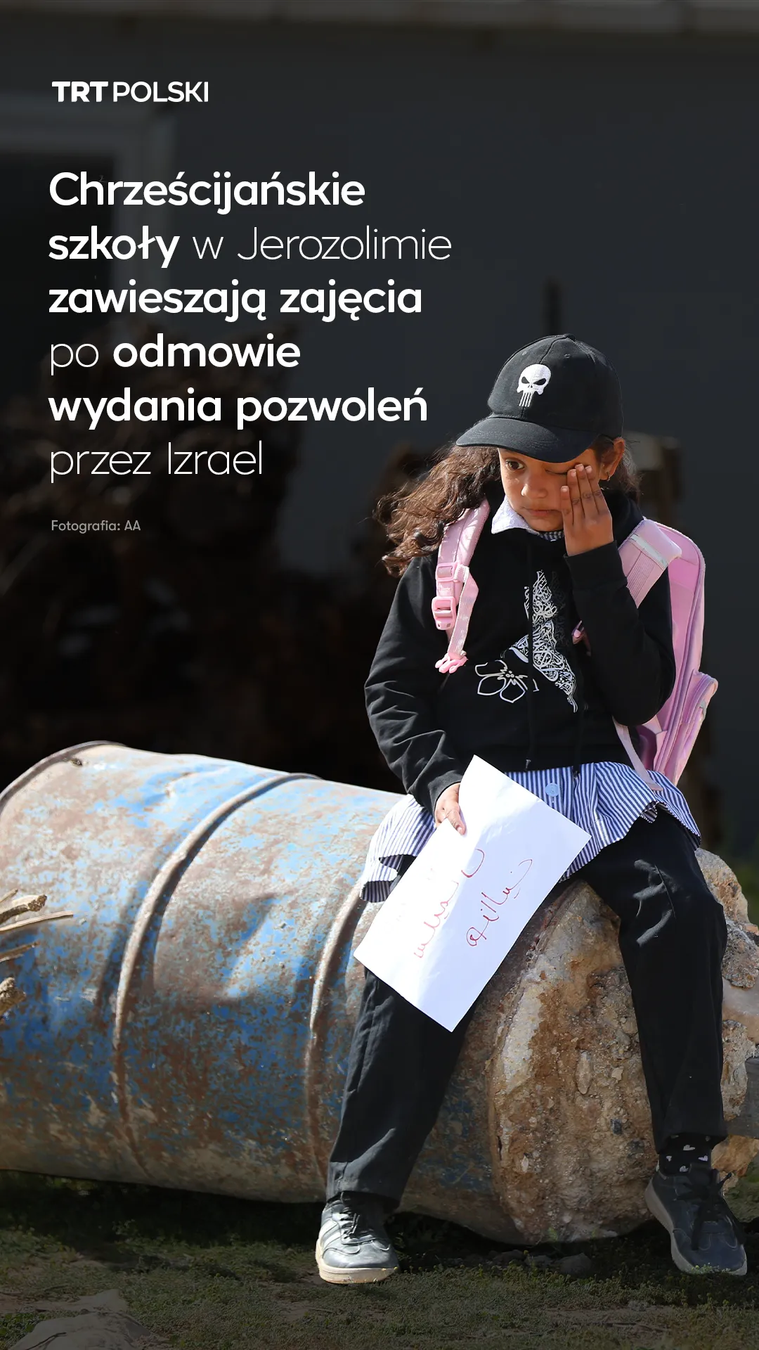 Chrześcijańskie szkoły w Jerozolimie zawieszają zajęcia po odmowie wydania pozwoleń przez Izrael