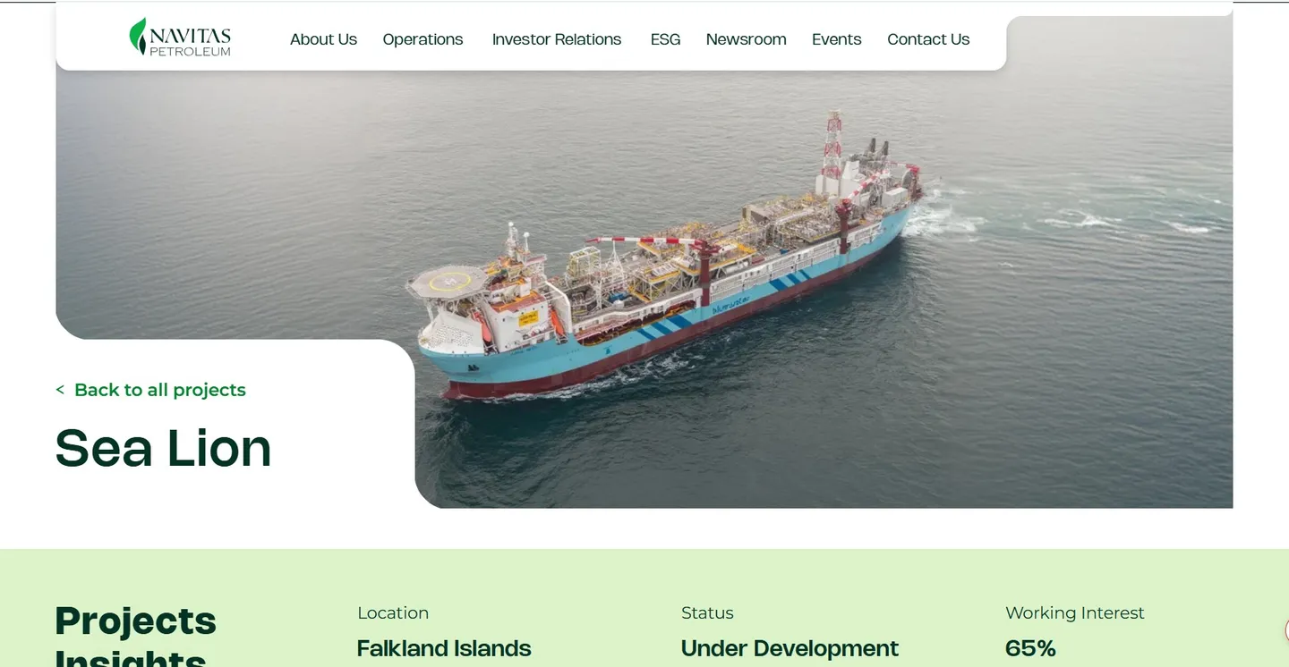 Sea Lion, el polémico proyecto de una petrolera israelí que reaviva la disputa sobre las Malvinas