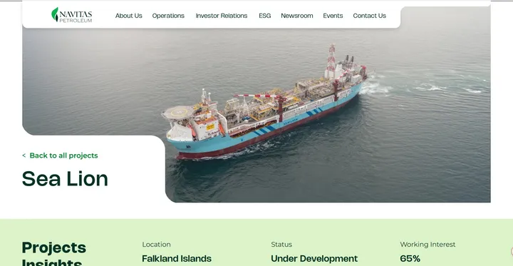 Sea Lion, el polémico proyecto de una petrolera israelí que reaviva la disputa sobre las Malvinas