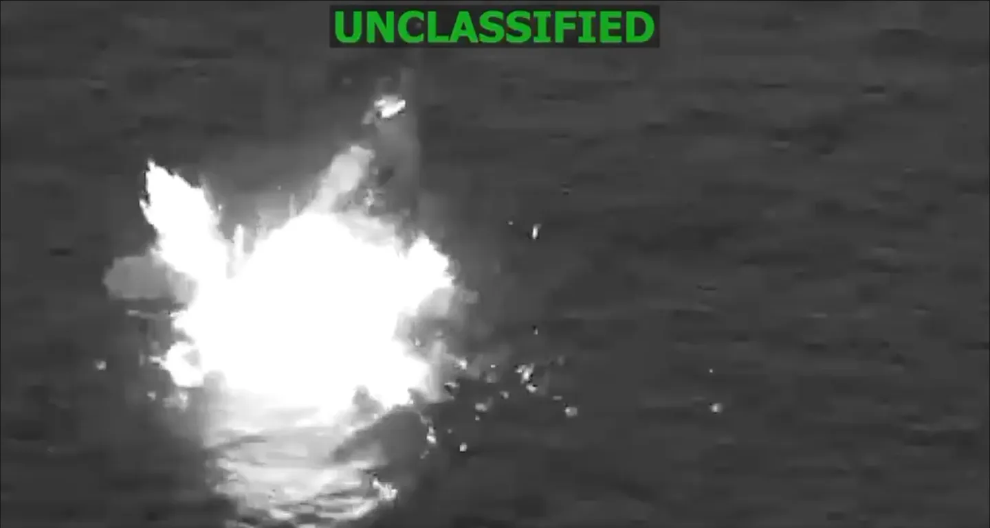 US forces sink vessel allegedly aiding 'narco-terrorist' network in Pacific