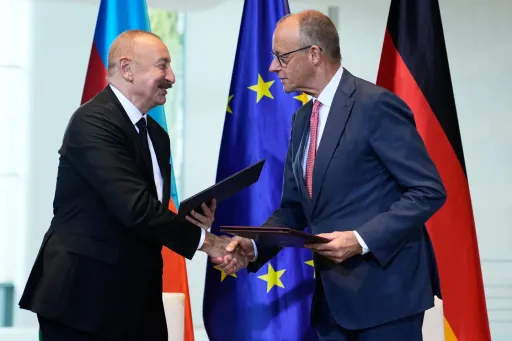 Deutschlands Suche nach Partnern führt nach Aserbaidschan