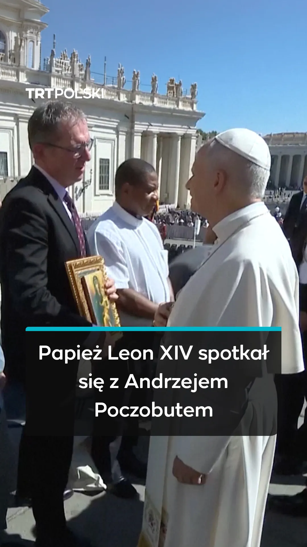 Papież Leon XIV spotkał się z Andrzejem Poczobutem