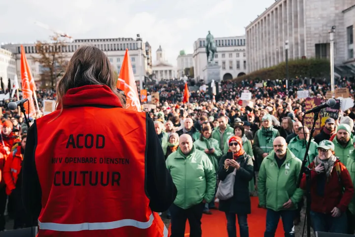 Vorig jaar vond in België het hoogste aantal stakingen ooit plaats